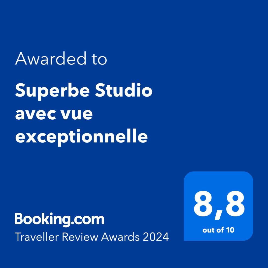 אלפה ד'הואז Superbe Studio Avec Vue Exceptionnelle מראה חיצוני תמונה